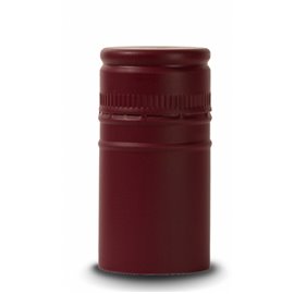 skruelåg til vinflasker matt bordeaux  BVS30H60 (30x60mm) uden gevind