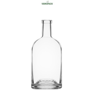 500 ml nocturne Ripple spirit bottle flint cork finish