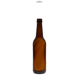 500 ml. Longneck glasflaska brun för 26 mm kronkapsyl (CC26)