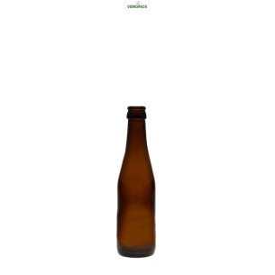 250 ml. Vichy ölflaska brun för 26 mm kronkapsyl (CC26)